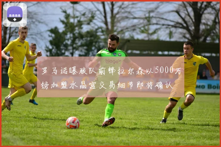 罗马诺曝狼队前锋拉尔森以5000万镑加盟水晶宫交易细节即将确认